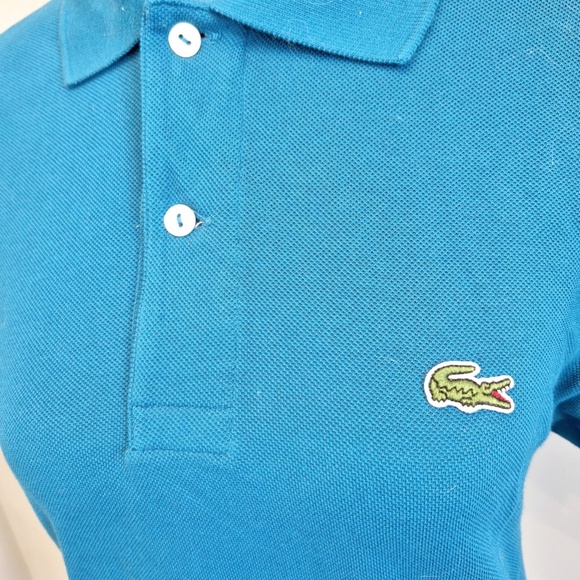 Blue Lacoste Women's Polo Shirt - Picture 2 of 3